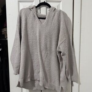 RD Style Light Gray V-Neck Sweater